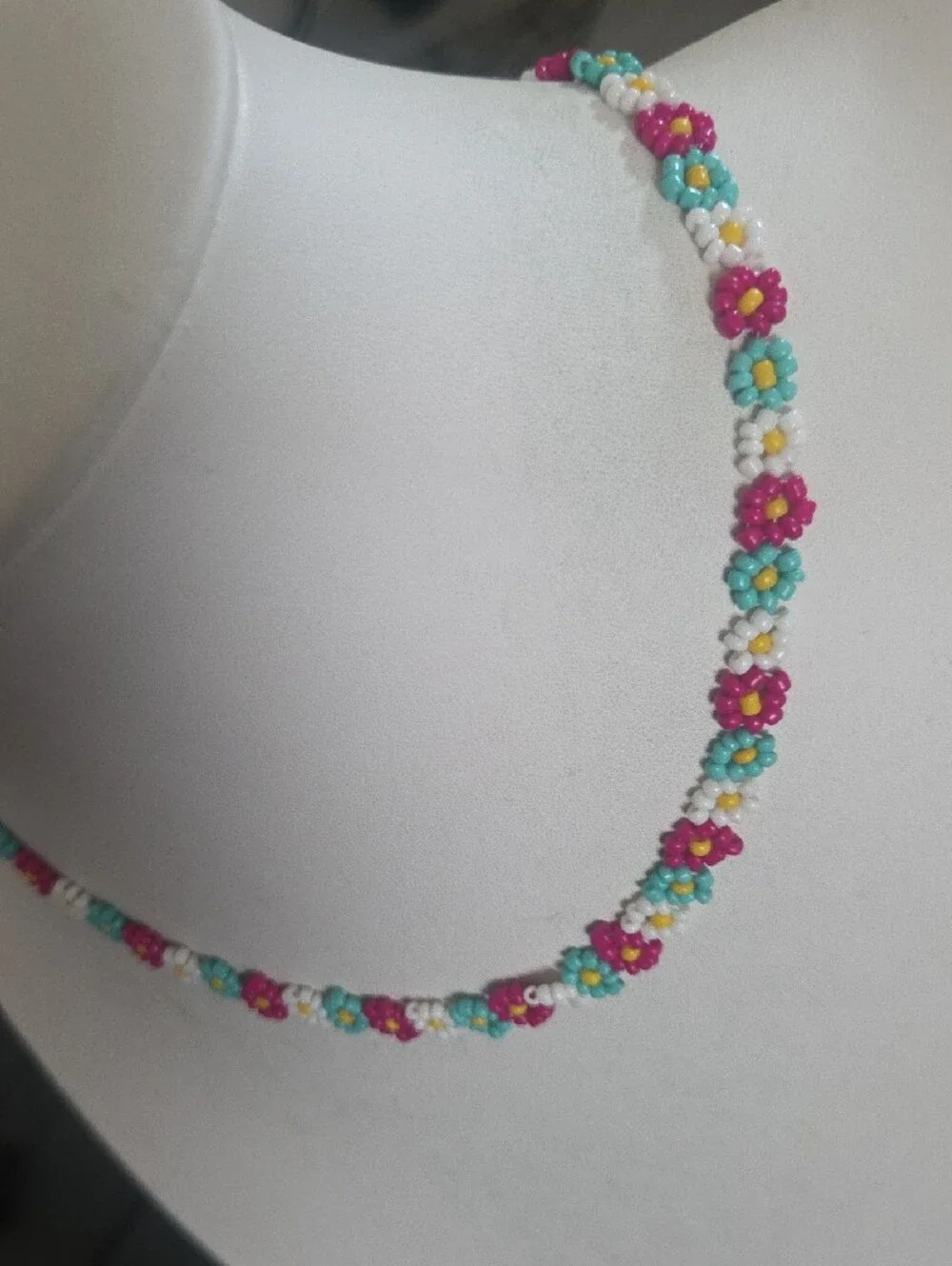 Paparazzi Floral Seed Bead Choker NWT
